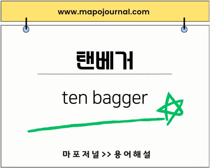 텐 베거(ten bagger) 기사 이미지
